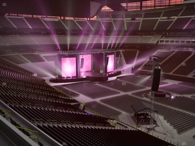 Allegiant Stadium - Section East Loge 3 Seat View Allegiant Stadium - Section East Loge 3 Seat View