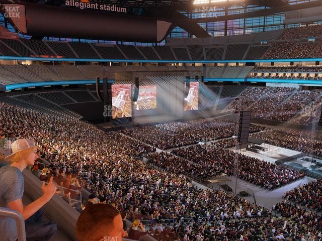 Allegiant Stadium - Section East Loge 3 Seat View