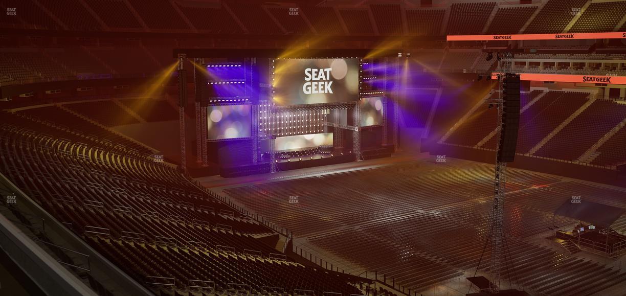 Allegiant Stadium - Section East Loge 3 Seat View