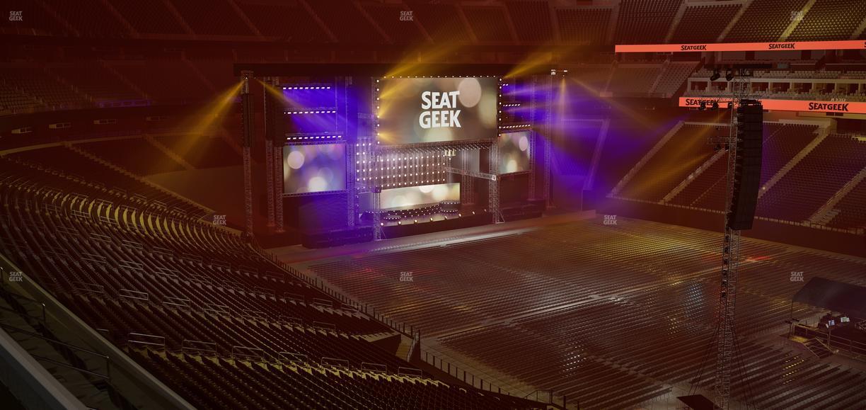 Allegiant Stadium - Section East Loge 4 Seat View