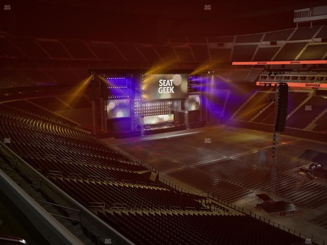 Allegiant Stadium - Section East Loge 4 Seat View Allegiant Stadium - Section East Loge 4 Seat View