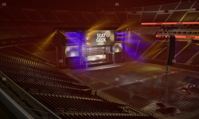 Allegiant Stadium - Section East Loge 4 Seat View