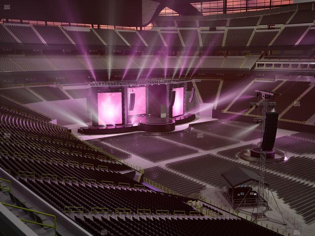 Allegiant Stadium - Section East Loge 4 Seat View Allegiant Stadium - Section East Loge 4 Seat View