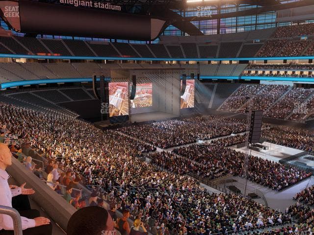Allegiant Stadium - Section East Loge 4 Seat View