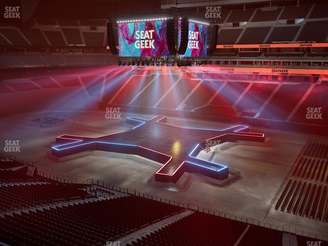 Allegiant Stadium - Section East Loge 4 Seat View Allegiant Stadium - Section East Loge 4 Seat View