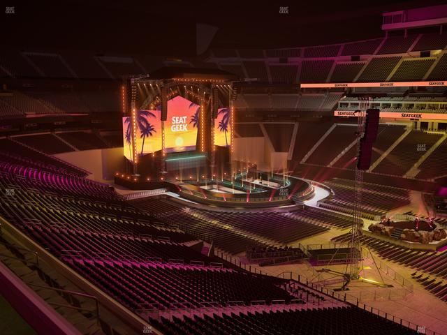 Allegiant Stadium - Section East Loge 5 Seat View
