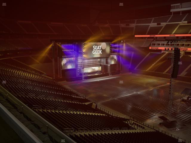 Allegiant Stadium - Section East Loge 5 Seat View Allegiant Stadium - Section East Loge 5 Seat View