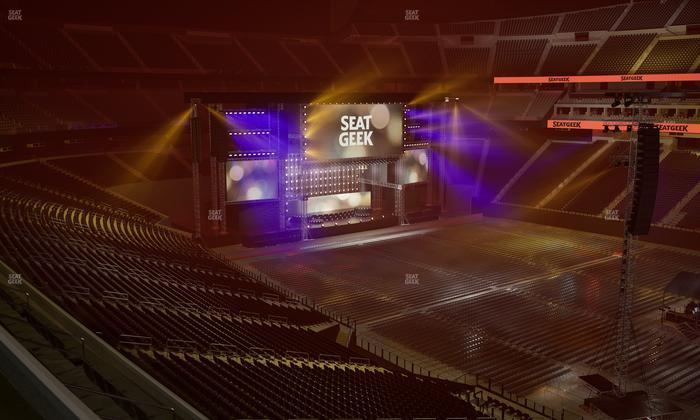 Allegiant Stadium - Section East Loge 5 Seat View