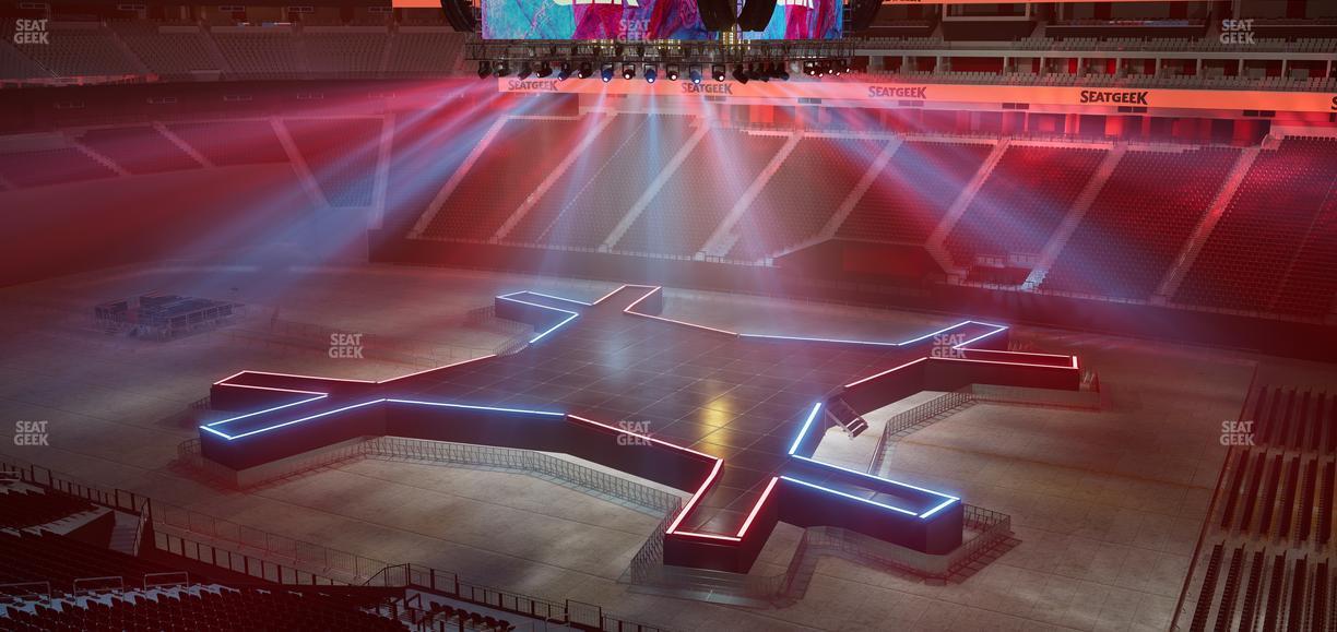 Allegiant Stadium - Section East Loge 5 Seat View