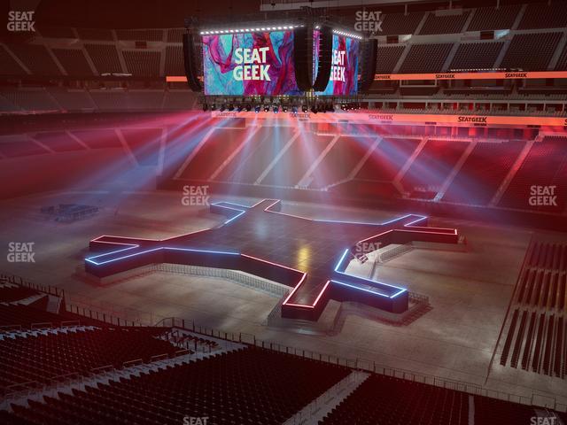 Allegiant Stadium - Section East Loge 5 Seat View Allegiant Stadium - Section East Loge 5 Seat View