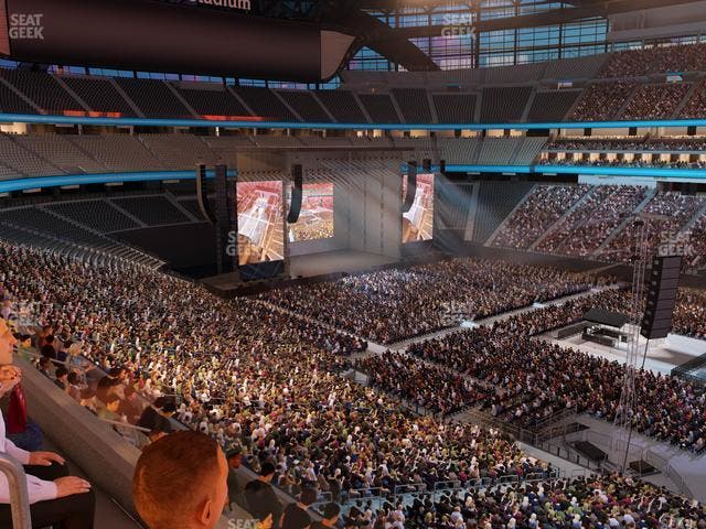 Allegiant Stadium - Section East Loge 6 Seat View