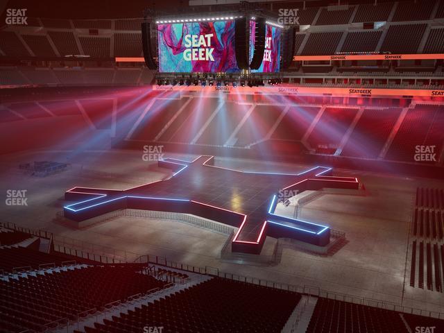 Allegiant Stadium - Section East Loge 6 Seat View Allegiant Stadium - Section East Loge 6 Seat View