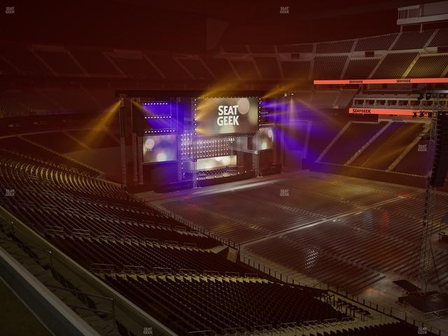 Allegiant Stadium - Section East Loge 6 Seat View Allegiant Stadium - Section East Loge 6 Seat View