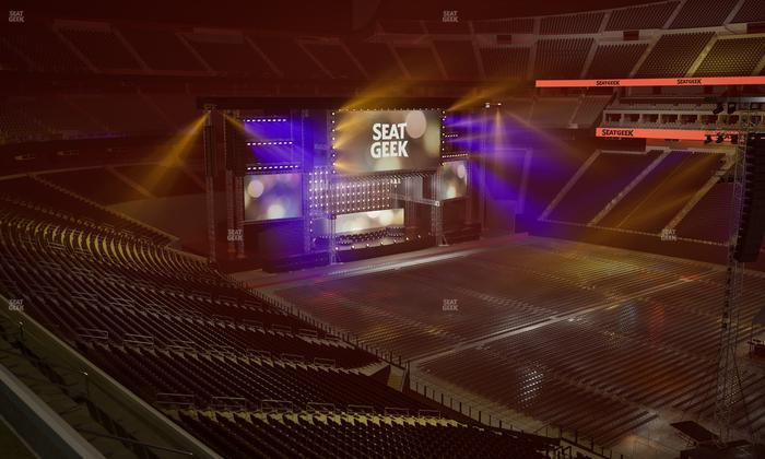 Allegiant Stadium - Section East Loge 6 Seat View