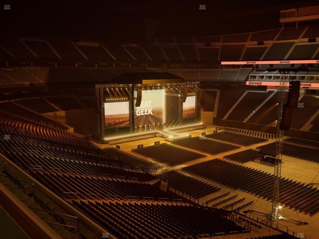 Allegiant Stadium - Section East Loge 6 Seat View