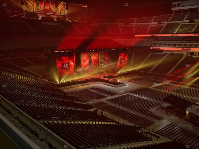Allegiant Stadium - Section East Loge 6 Seat View