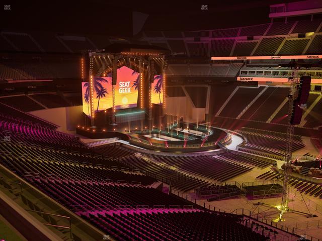 Allegiant Stadium - Section East Loge 7 Seat View