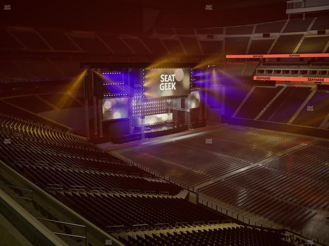 Allegiant Stadium - Section East Loge 8 Seat View Allegiant Stadium - Section East Loge 8 Seat View