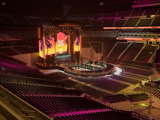 Allegiant Stadium - Section East Loge 8 Seat View