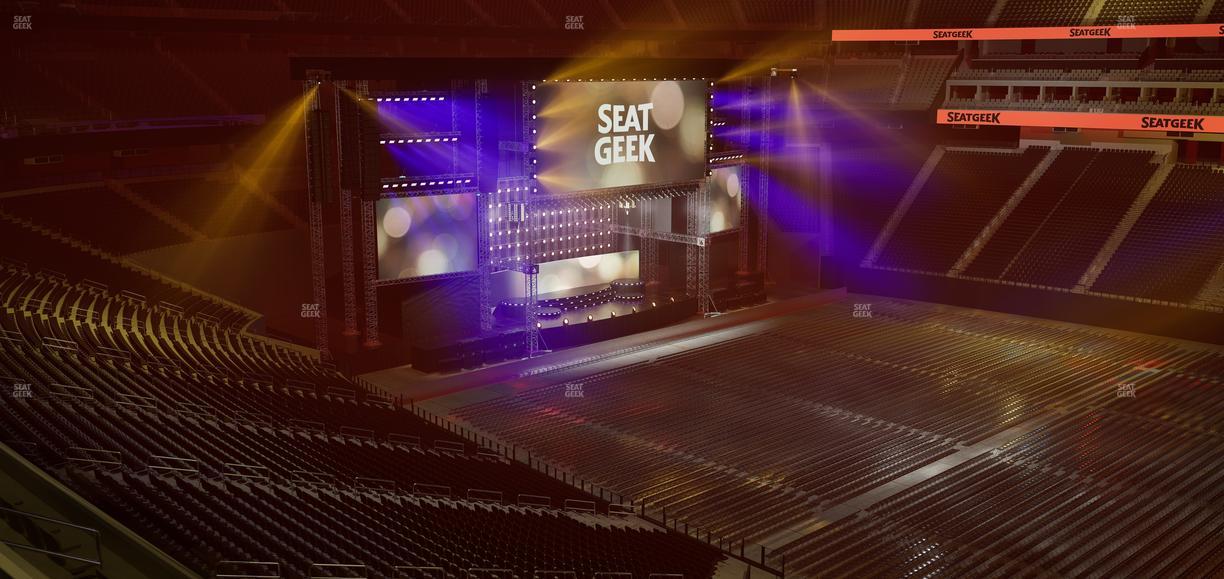 Allegiant Stadium - Section East Loge 9 Seat View