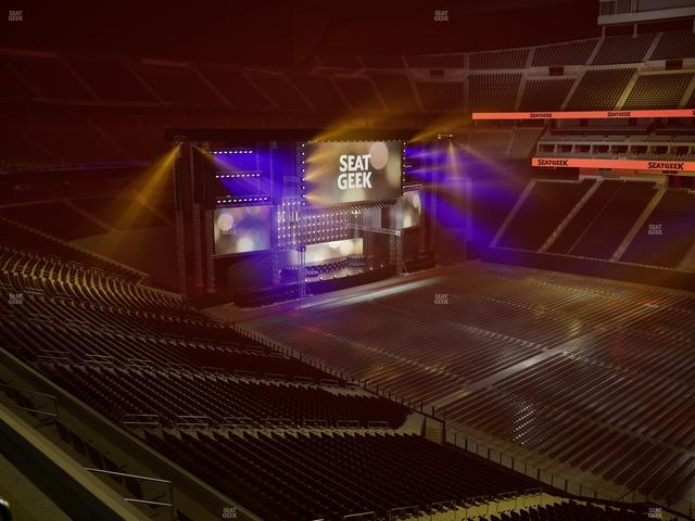 Allegiant Stadium - Section East Loge 9 Seat View Allegiant Stadium - Section East Loge 9 Seat View