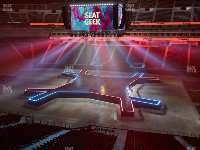 Allegiant Stadium - Section East Loge 9 Seat View Allegiant Stadium - Section East Loge 9 Seat View