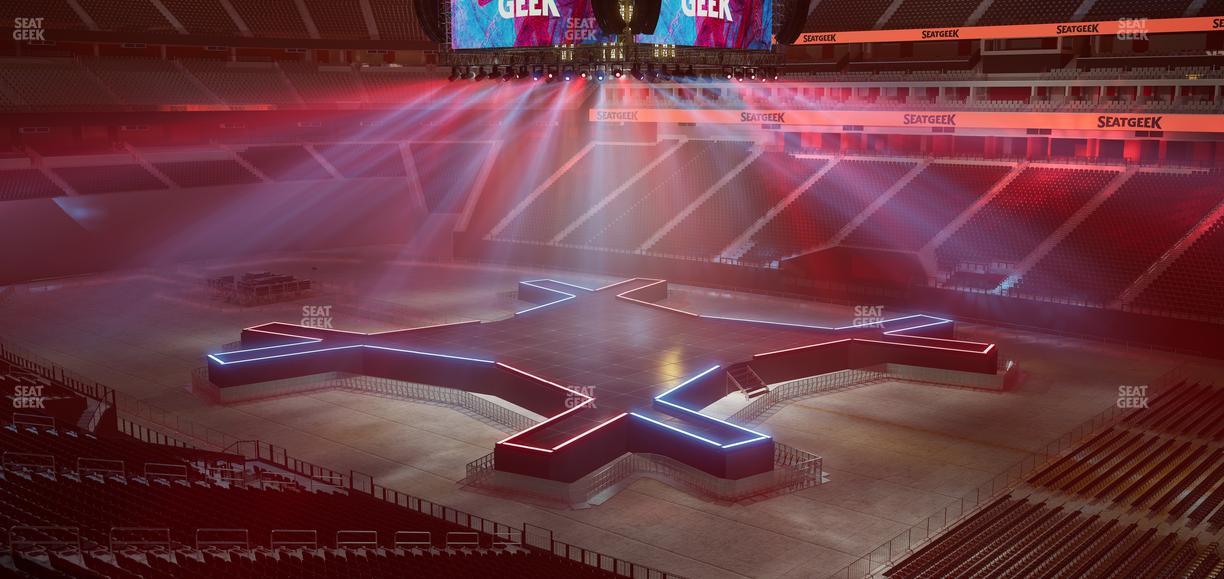 Allegiant Stadium - Section East Suite 1501 Seat View