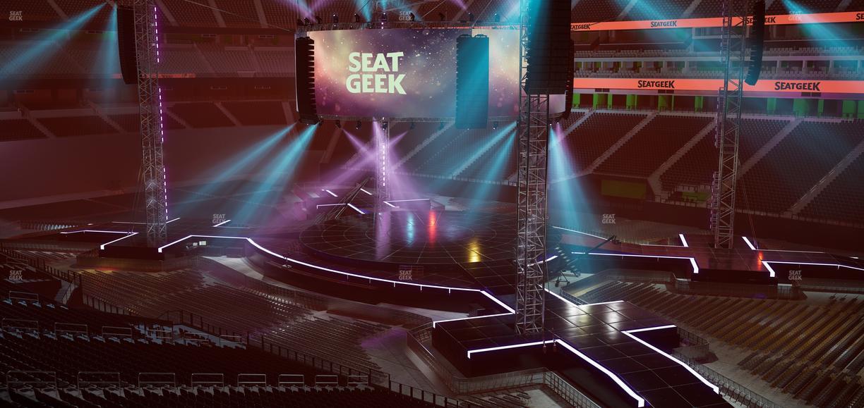 Allegiant Stadium - Section East Suite 1501 Seat View