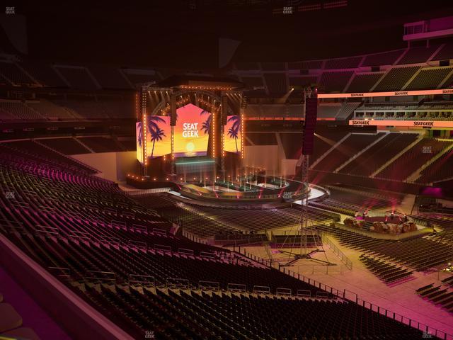 Allegiant Stadium - Section East Suite 1502 Seat View