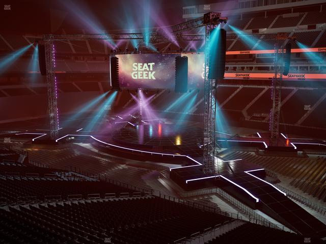 Allegiant Stadium - Section East Suite 1502 Seat View