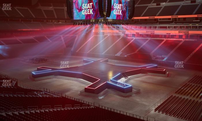 Allegiant Stadium - Section East Suite 1502 Seat View