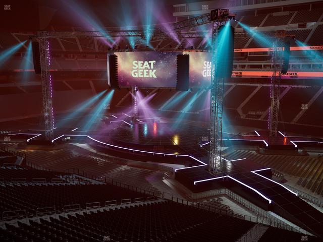 Allegiant Stadium - Section East Suite 1503 Seat View