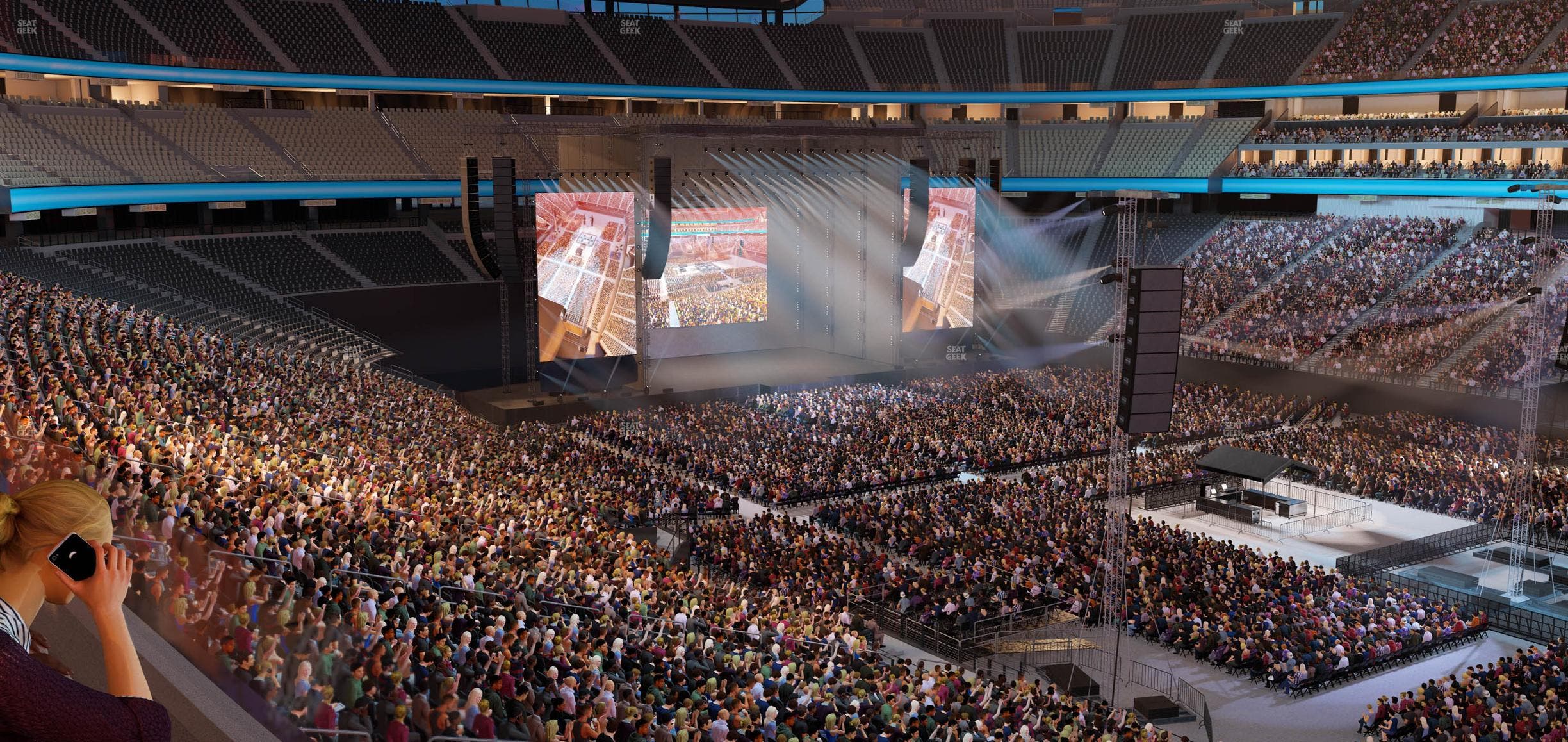 Allegiant Stadium - Section East Suite 1503 Seat View