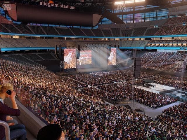 Allegiant Stadium - Section East Suite 1503 Seat View