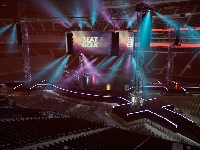 Allegiant Stadium - Section East Suite 1504 Seat View