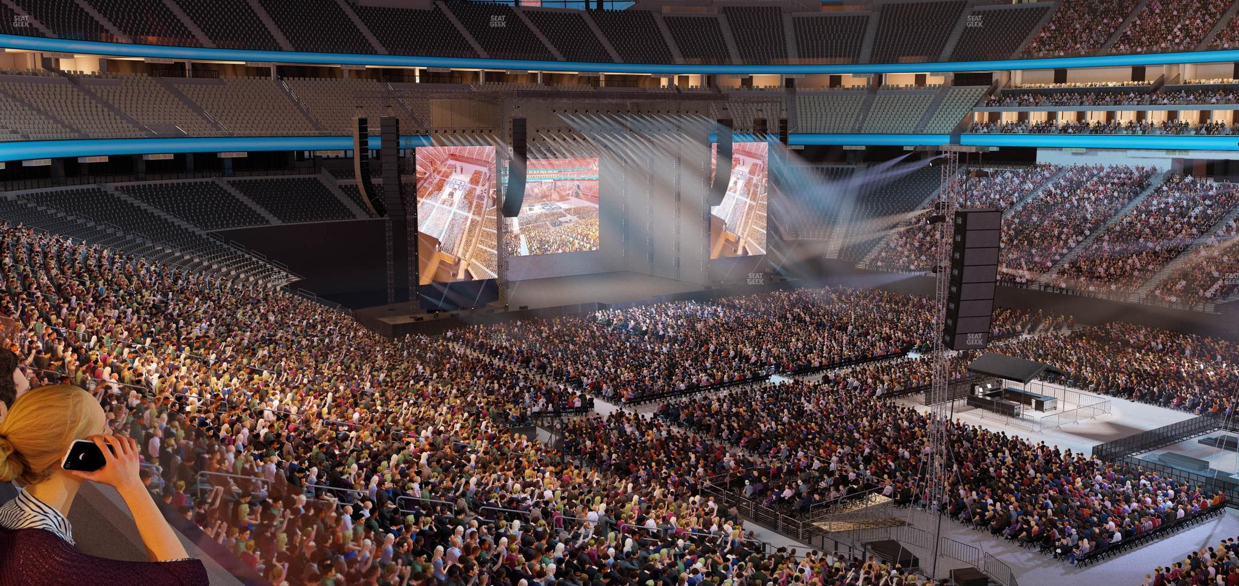 Allegiant Stadium - Section East Suite 1504 Seat View