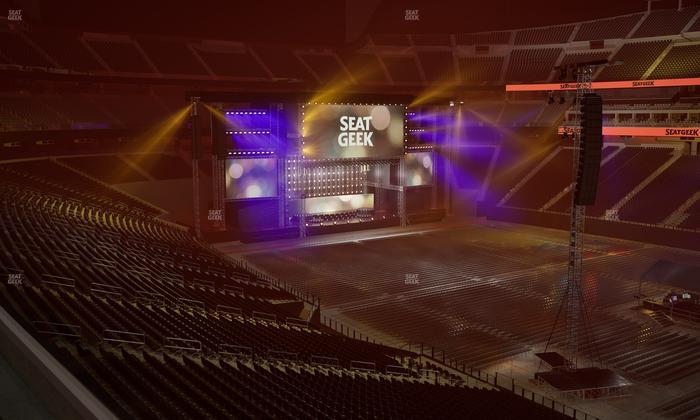 Allegiant Stadium - Section East Suite 1504 Seat View