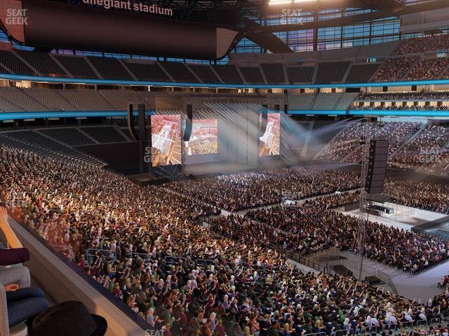 Allegiant Stadium - Section East Suite 1505 Seat View