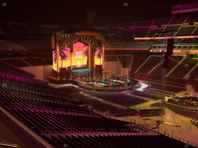 Allegiant Stadium - Section East Suite 1506 Seat View