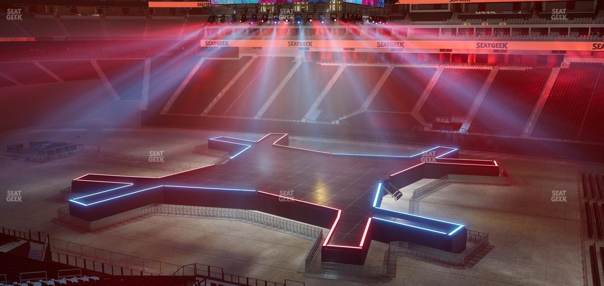 Allegiant Stadium - Section East Suite 1507 Seat View