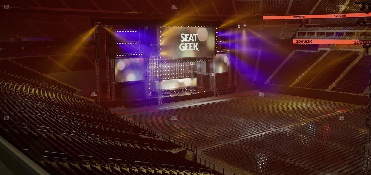 Allegiant Stadium - Section East Suite 1507 Seat View