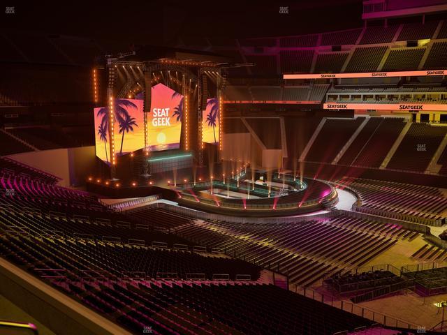 Allegiant Stadium - Section East Suite 1511 Seat View