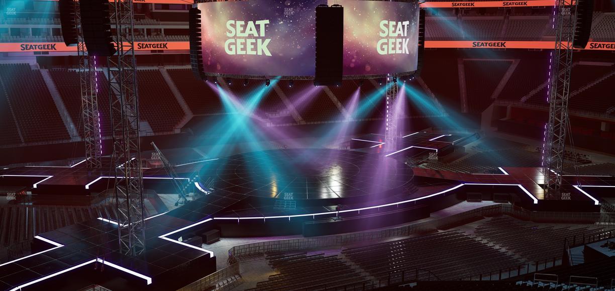 Allegiant Stadium - Section East Suite 1523 Seat View