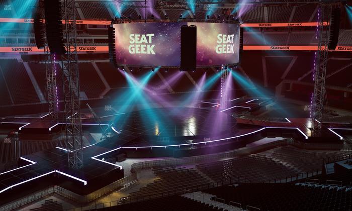 Allegiant Stadium - Section East Suite 1523 Seat View