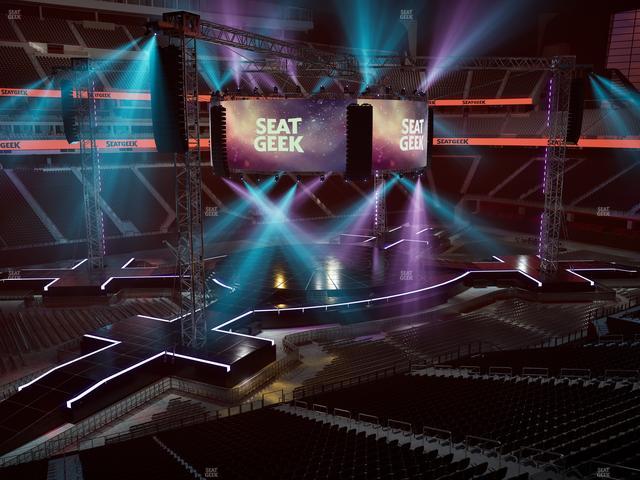 Allegiant Stadium - Section East Suite 1526 Seat View