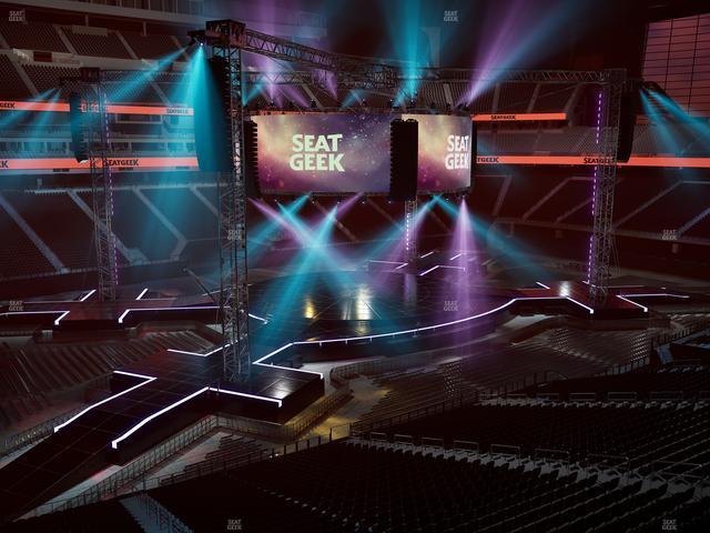 Allegiant Stadium - Section East Suite 1527 Seat View