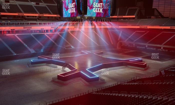 Allegiant Stadium - Section East Suite 1528 Seat View