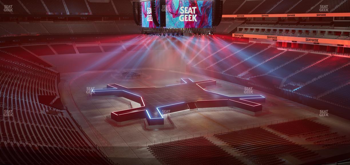 Allegiant Stadium - Section East Suite 2001 Seat View