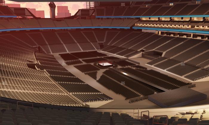 Allegiant Stadium - Section East Suite 2002 Seat View