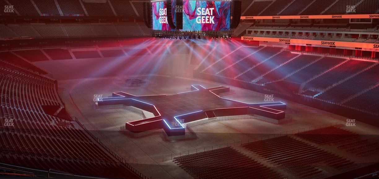 Allegiant Stadium - Section East Suite 2002 Seat View